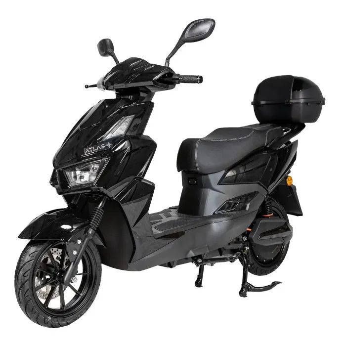 Электроскутер Atlas Tiger Box 2000W Black Фото