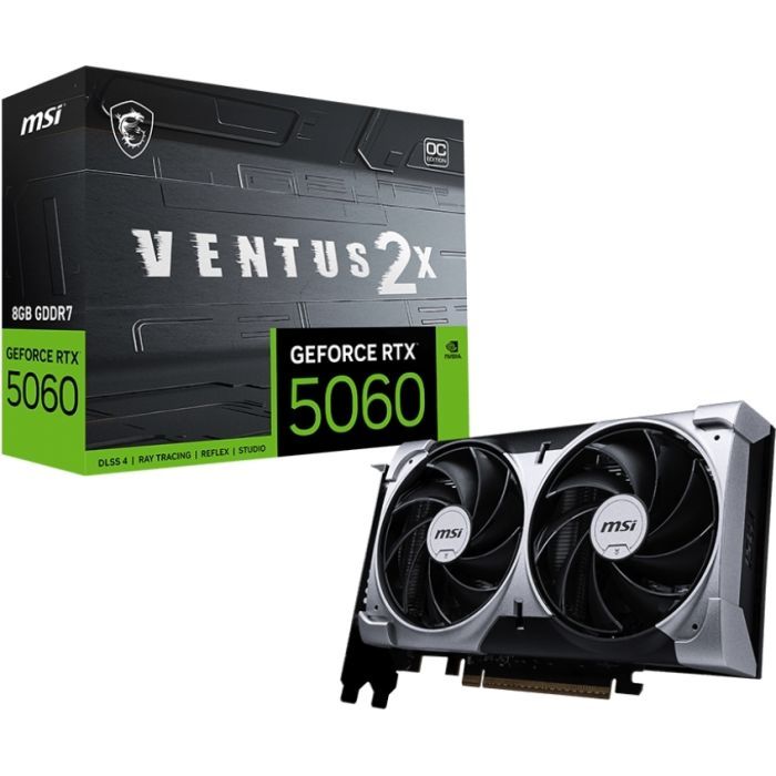 Видеокарта MSI GeForce RTX5060 8Gb VENTUS 2X OC Фото 4