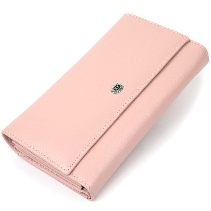 Кошелек ST Leather Женский Розовый Фото