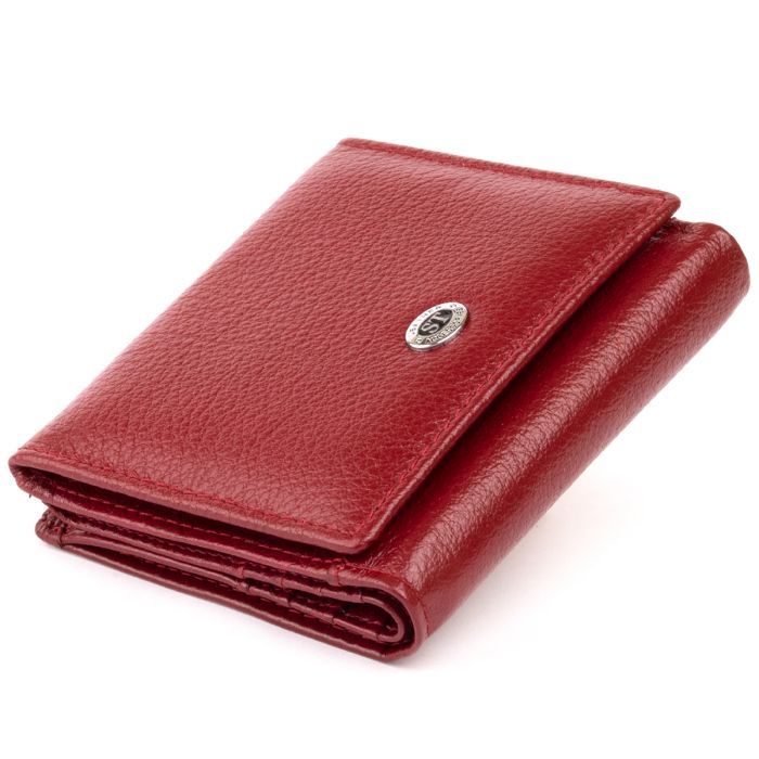 Кошелек ST Leather Бордовый Фото