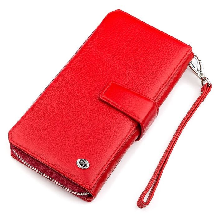 Кошелек ST Leather Красный Фото