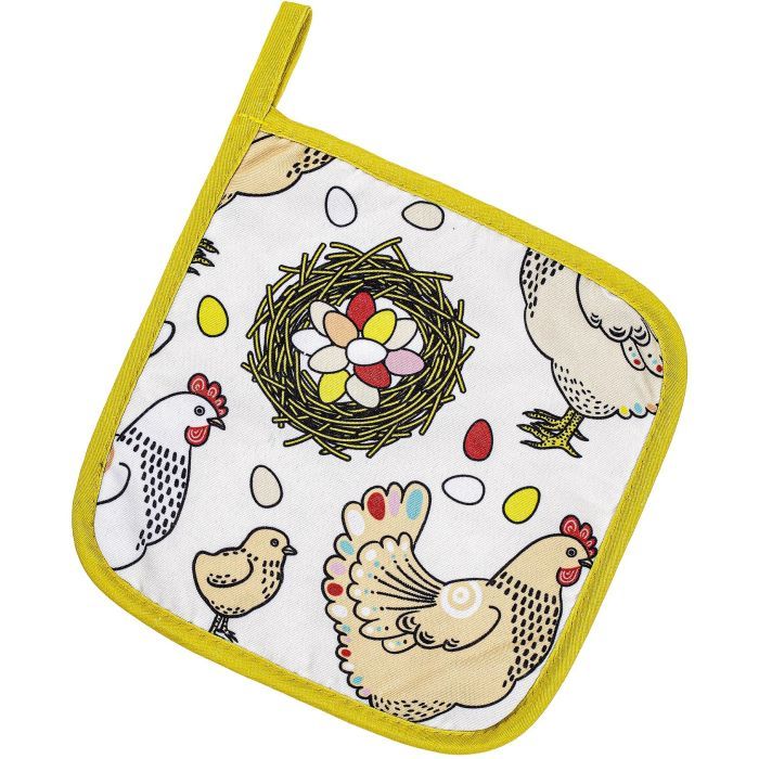 Кухонная прихватка Home Line Курочки 20x20 см Фото