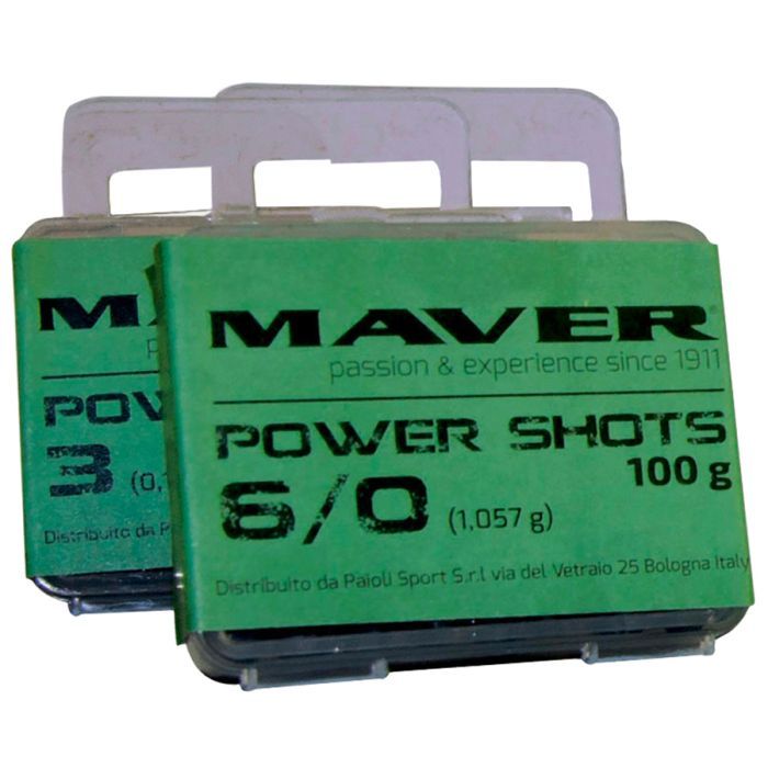 Грузило Maver набір Power Shots 6/0 (1.057g) 100g Фото