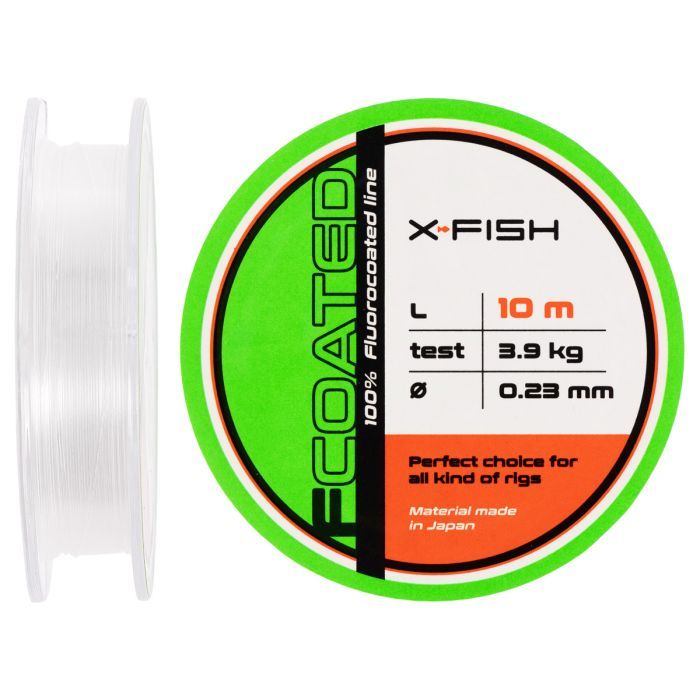 Флюорокарбон X-Fish FCoated 10m 0.23mm 3.9kg Фото