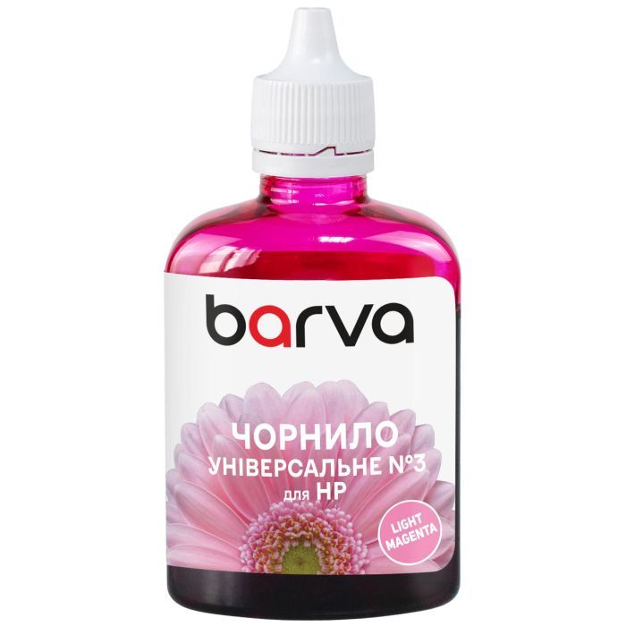 Чернила Barva HP Universal-3 100ml LMagenta, water-soluble Фото
