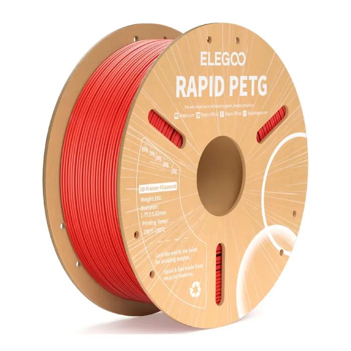 Пластик для 3D-принтера ELEGOO Rapid PETG 1кг, 1.75мм, red Фото