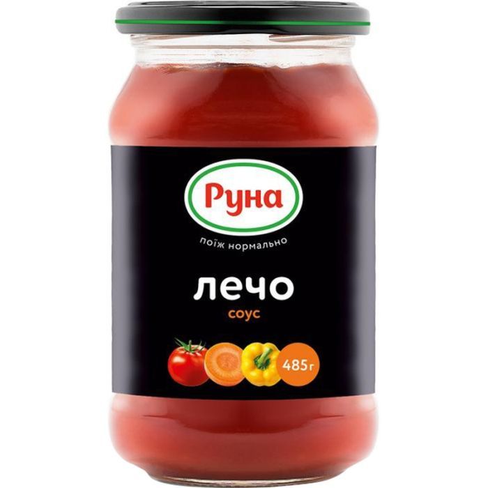 Соус Руна Лечо 485 г Фото