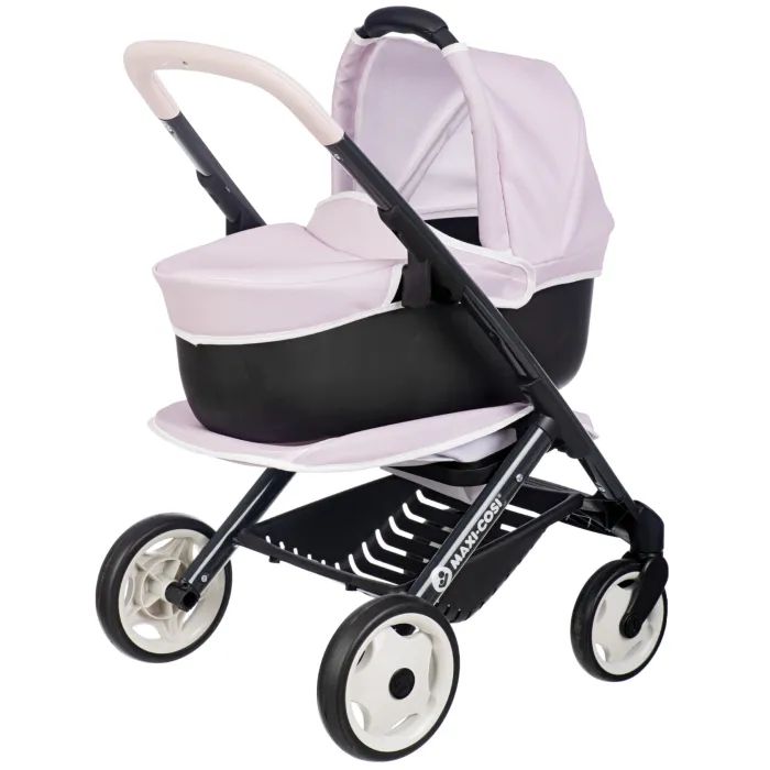 Коляска для кукол Smoby Maxi-Cosi 3 в 1. Рожева перлина зі знімною люлькою Фото