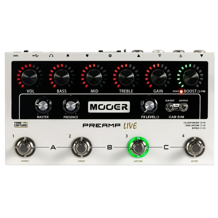 Педаль эффектов Mooer Preamp Live Фото