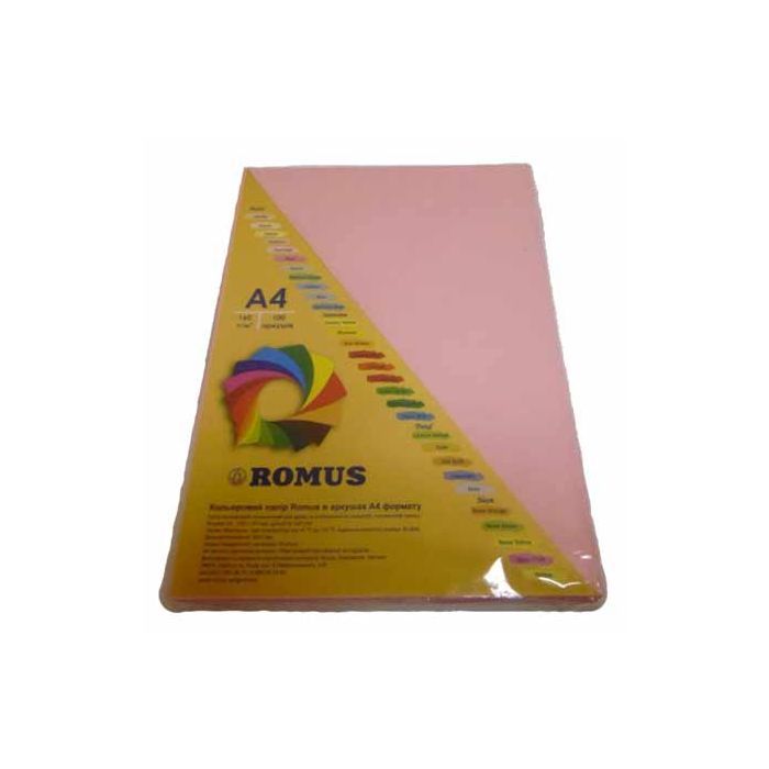 Бумага Romus A4 80 г/м2 100c, pink Фото
