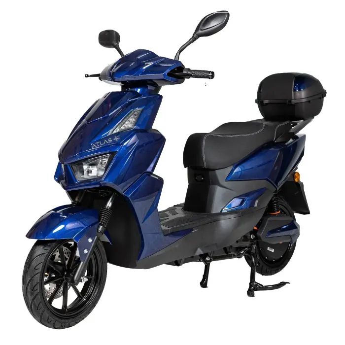 Электроскутер Atlas Tiger Box 2000W Plus Blue Фото