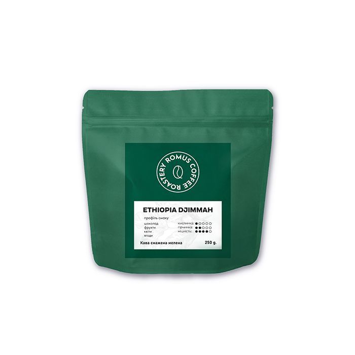Кофе Romus Roastery Ethiopia Djimmah молотой 250 г Фото