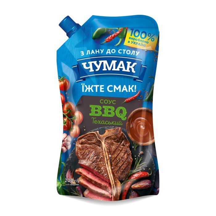 Соус Чумак BBQ Техаський 200 г Фото