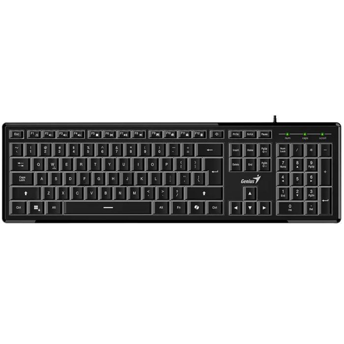 Клавиатура Genius SlimStar 820 USB UA Black Фото