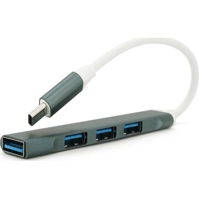 Концентратор Voltronic USB-C 4xUSB 3.0 0.1m black Фото
