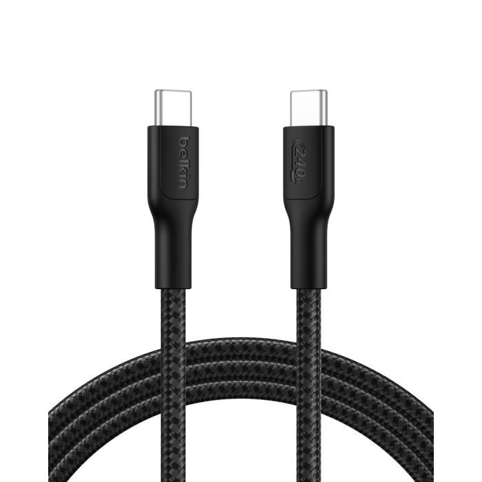 Дата кабель Belkin USB-C to USB-C 2.0m 240W black Фото