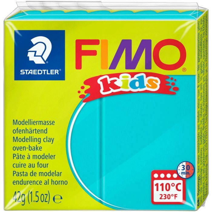 Пластика Fimo kids, Смарагдова, 42г Фото
