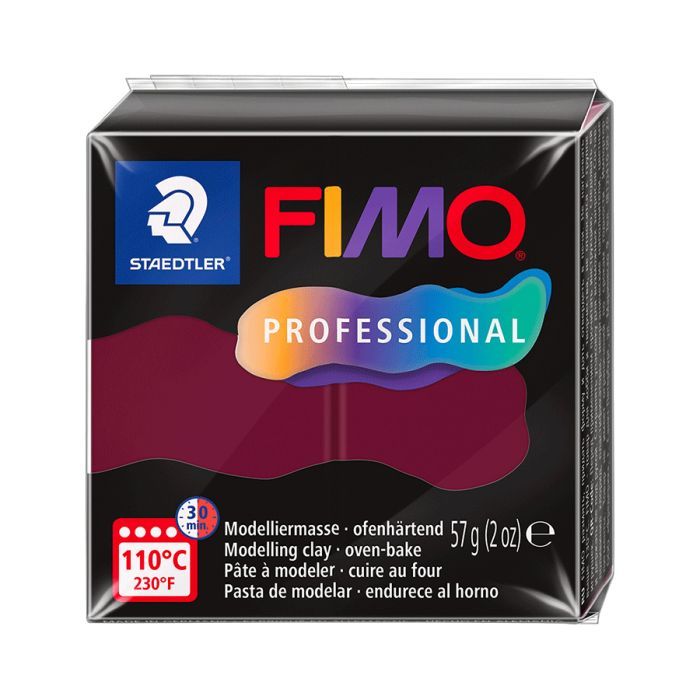 Пластика Fimo Professional, Бордо, 57г Фото