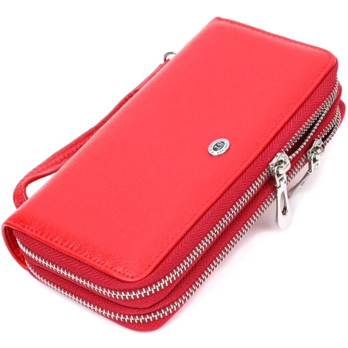 Кошелек ST Leather Красный Фото