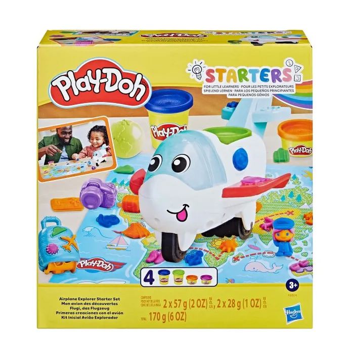 Набор для творчества Hasbro Play-Doh з пластиліном Літак-дослідник Фото