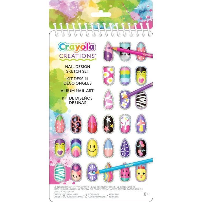 Набор для творчества Crayola Creations Нейл-Арт Фото