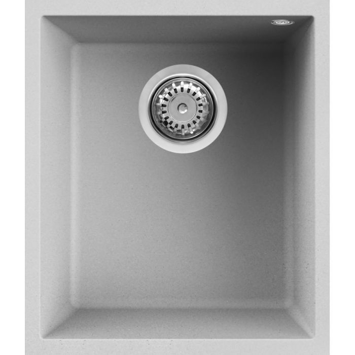 Мойка кухонная Elleci Q 100 under top aluminium 79 Фото