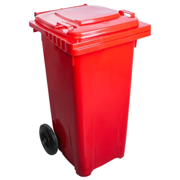 Контейнер для мусора Алеана Евро Красный 120 л Фото