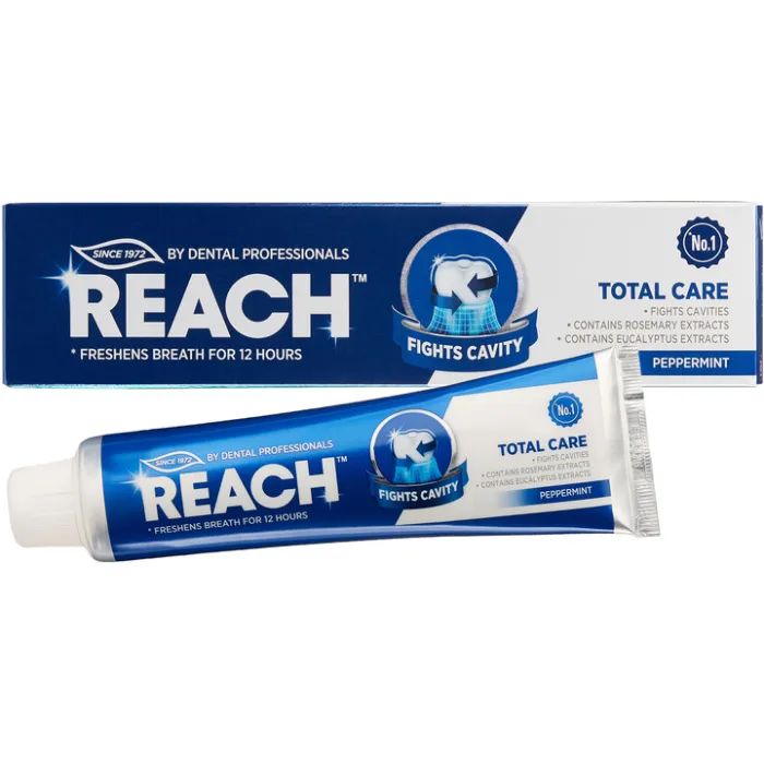 Зубная паста Reach Total Care Peppermint 150 г Фото