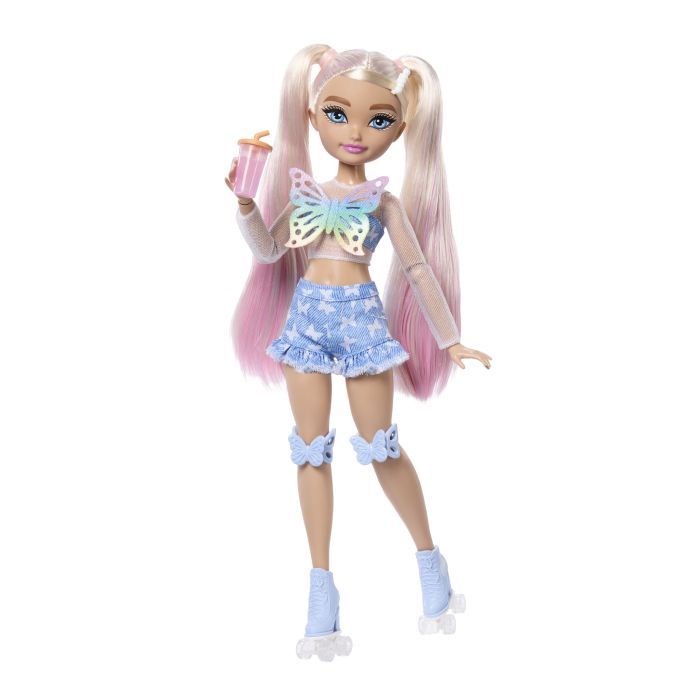 Кукла Barbie Dream besties Малібу на роликах Фото
