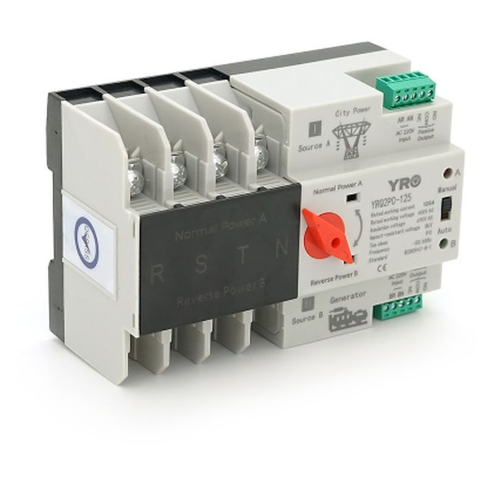 Автоматический выключатель YRO YRQ2PC-125-4P Фото