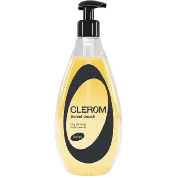 Жидкое мыло Clerom Sweet peach 500 мл Фото