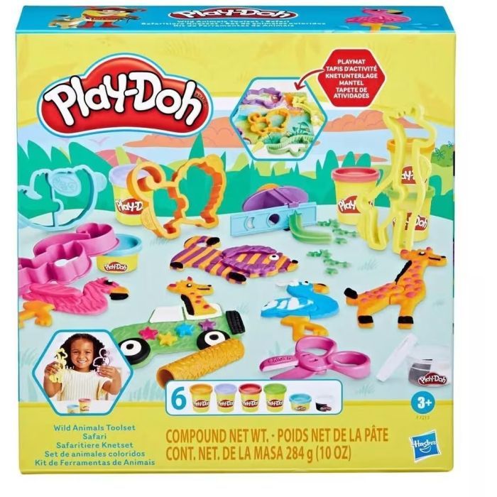 Набор для творчества Hasbro Play-Doh Сафарі Фото