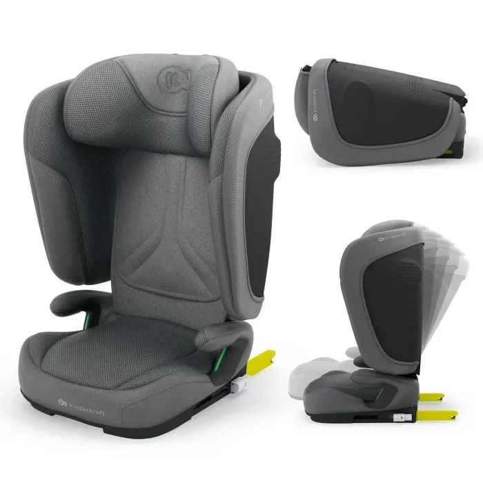 Автокресло Kinderkraft Unity 2 i-Size Grey (KCUNIT02GRY0000) Фото