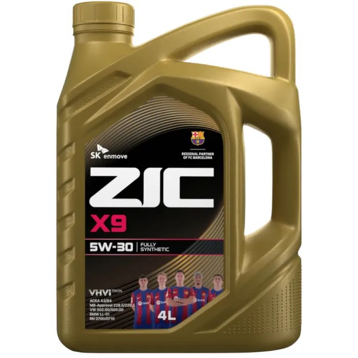 Моторное масло ZIC 5W-30 X9 4л Фото