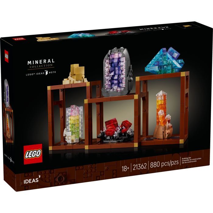 Конструктор LEGO Ideas Колекція мінералів Фото