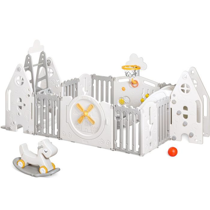 Детский манеж Mealux Forto Grey Фото