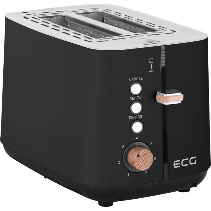 Тостер ECG ST 2768 Timber Black Фото