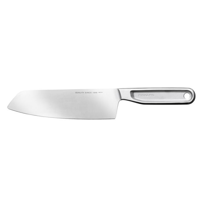 Кухонный нож Fiskars All Steel Santoku 17 см Фото