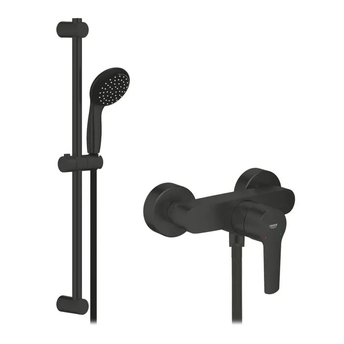 Душевой гарнитур Grohe QuickFix Start Black Фото