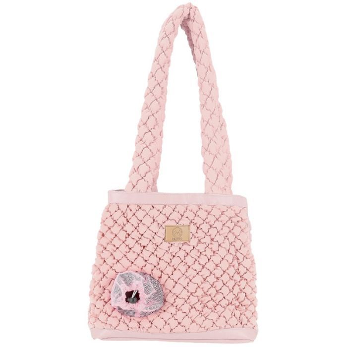 Переноска для животных MISOKO&CO 40x18x38 см розовая Фото