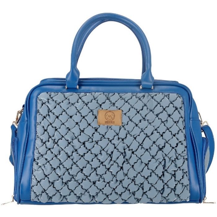 Переноска для животных MISOKO&CO 45x20x30 см синяя Фото