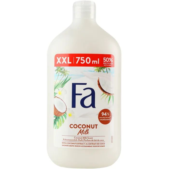 Гель для душа Fa Coconut Milk 750 мл Фото