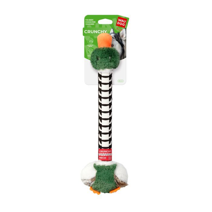 Игрушка для собак WAUDOG Fun Crunchy Качка 38 см Фото