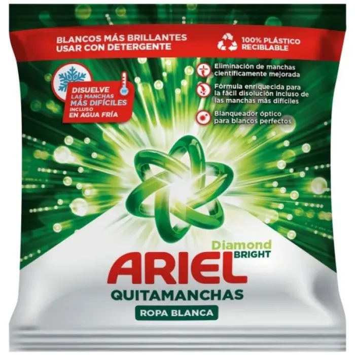 Средство для удаления пятен Ariel White Sachet 150 г Фото