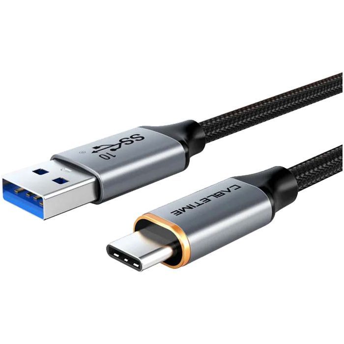Дата кабель Cabletime USB 3.1 AM to USB-C 1.5m Фото