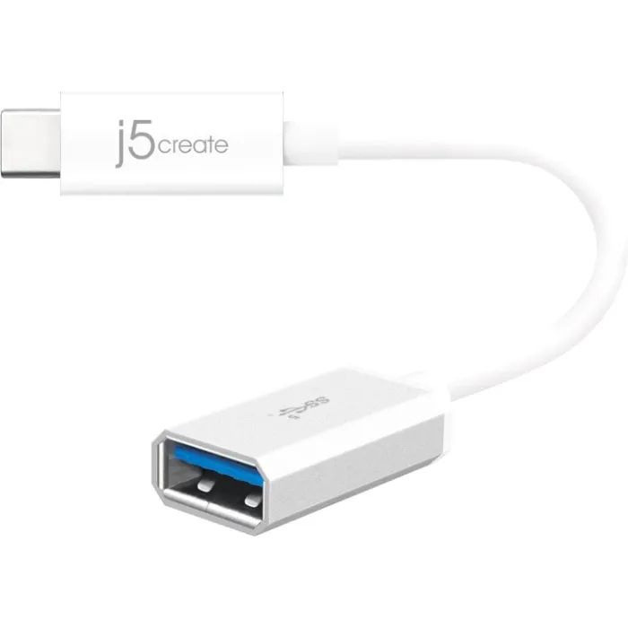 Переходник J5create OTG USB 3.1 AF to USB-C 0.1m Фото