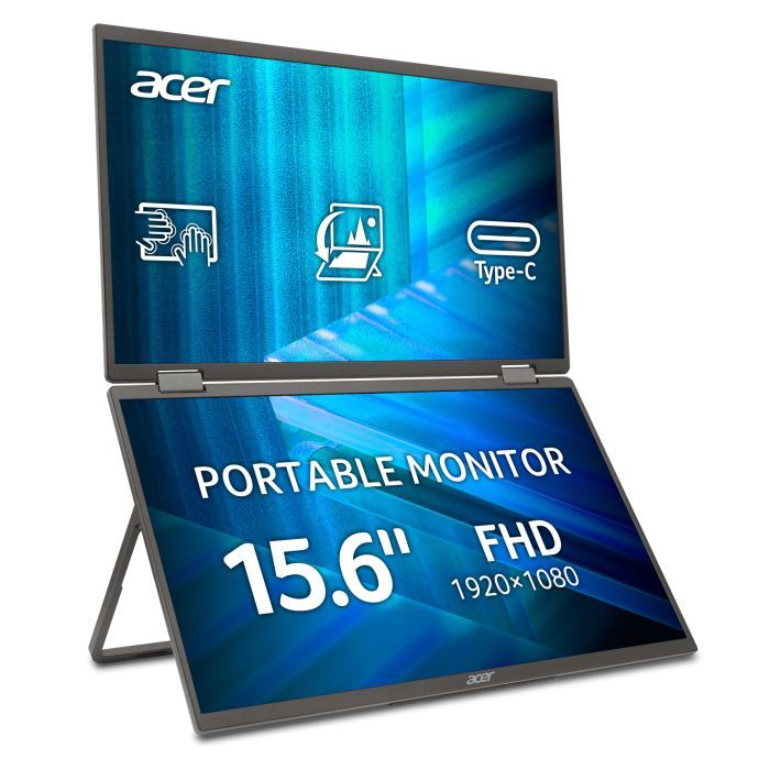 Монитор Acer Dual Portable PD163QTbmiuux Фото