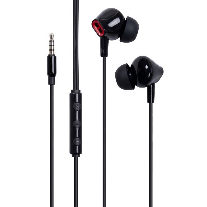 Наушники Vention Echo Lite 3.5mm In-Ear Wired Black Фото