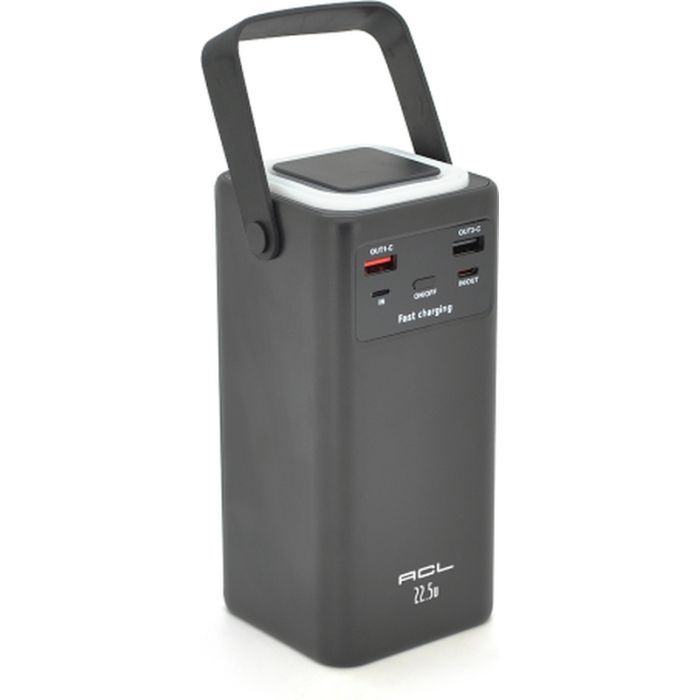 Батарея универсальная ACL 50000mAh, PD/22.5W, Black Фото