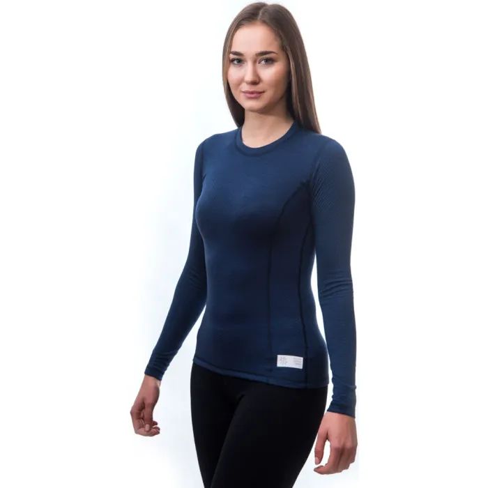 Термокофта Sensor Merino DF LS 19200033, SW11M-deep-blue-L Фото